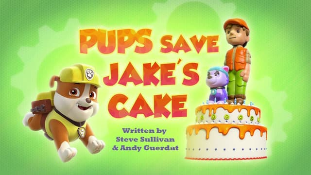 Pieski ratują tort Jake'a